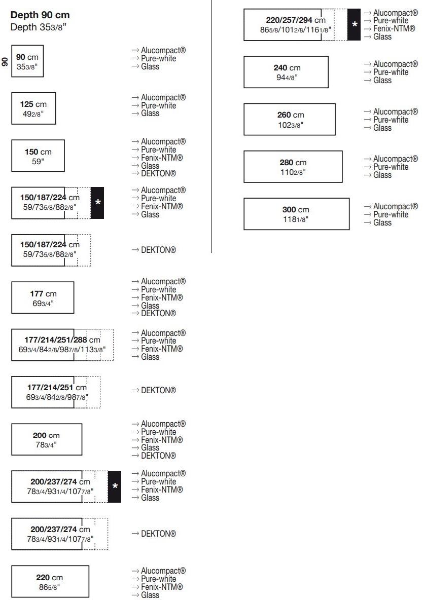 Kristalia Раздвижной стол из alucompact® Sushi sun-id-1366766 - Вид №7