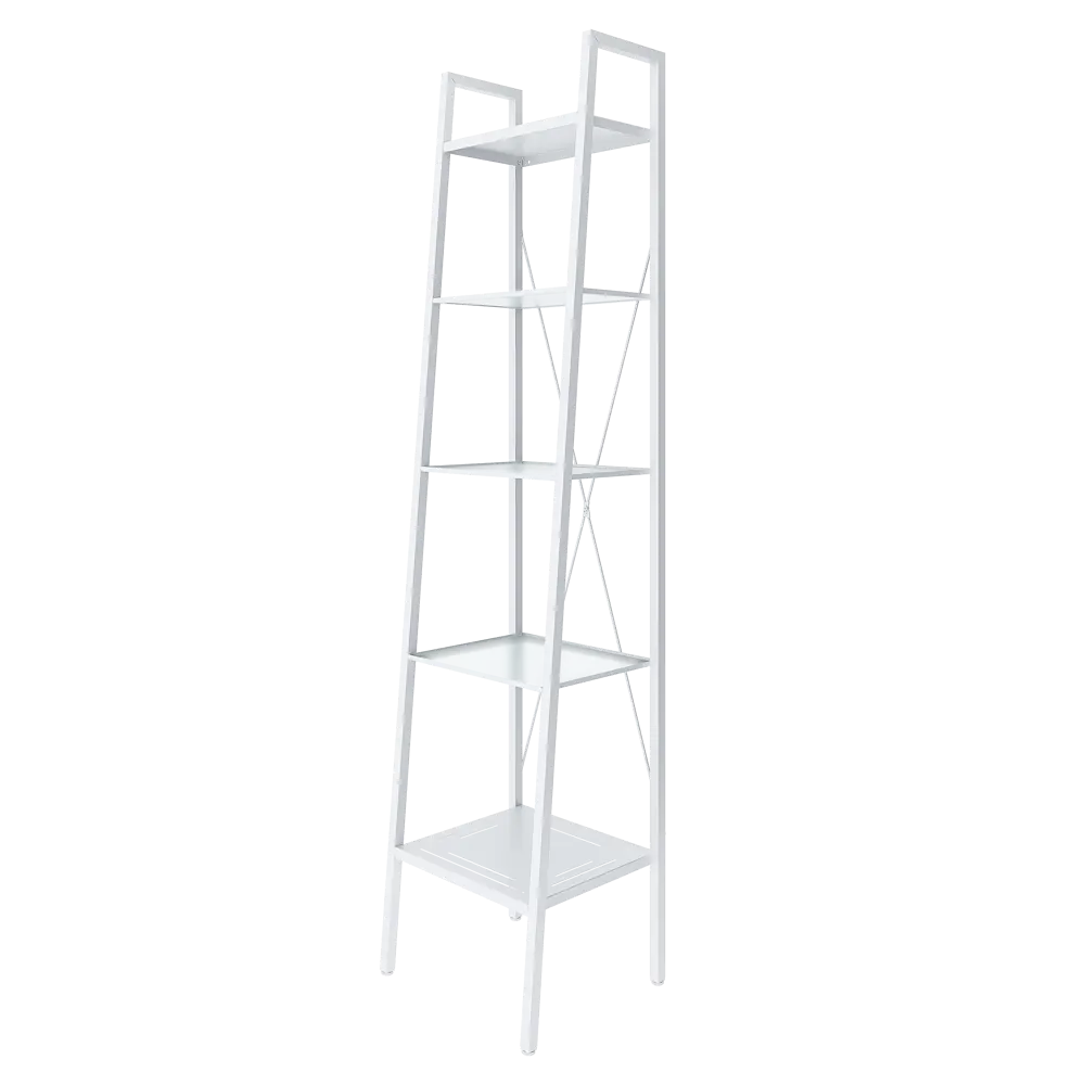 Стеллаж для ванной KONSENSA Бруклин 40x35x170 см цвет белый STLM-2016326 - Вид №2