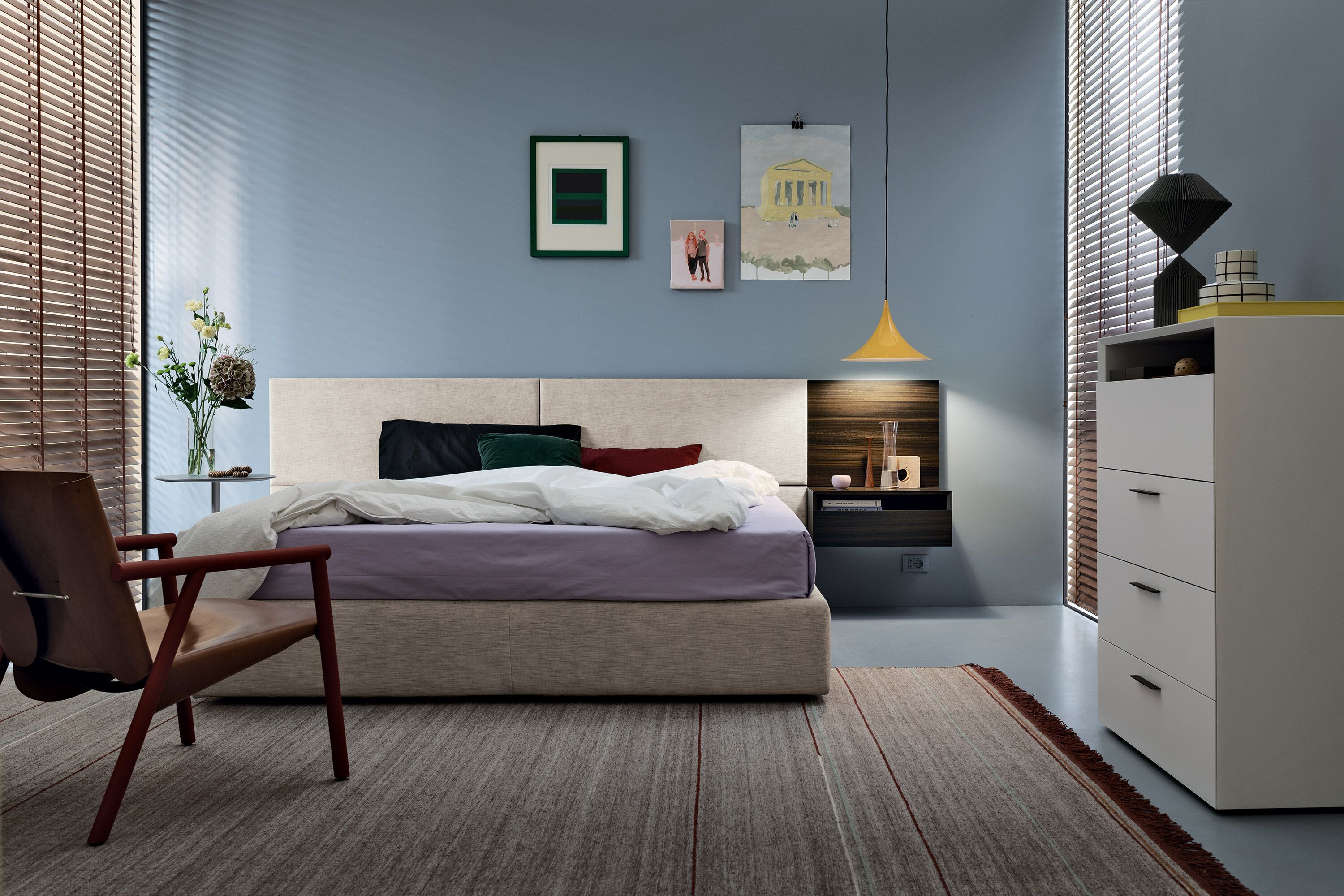 Обшивка из ткани, ламината и деревянных и металлических полок Kristalia Avenue ARCH-00090850 - Вид №11