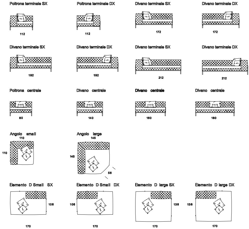 Former In Italia Модульный угловой диван в бархате Brera plus sun-id-1427558 - Вид №3