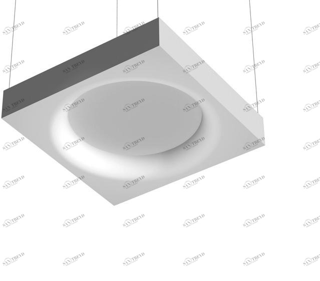 Flos Люминесцентный подвесной светильник Soft collection - 3d sun-id-1424796