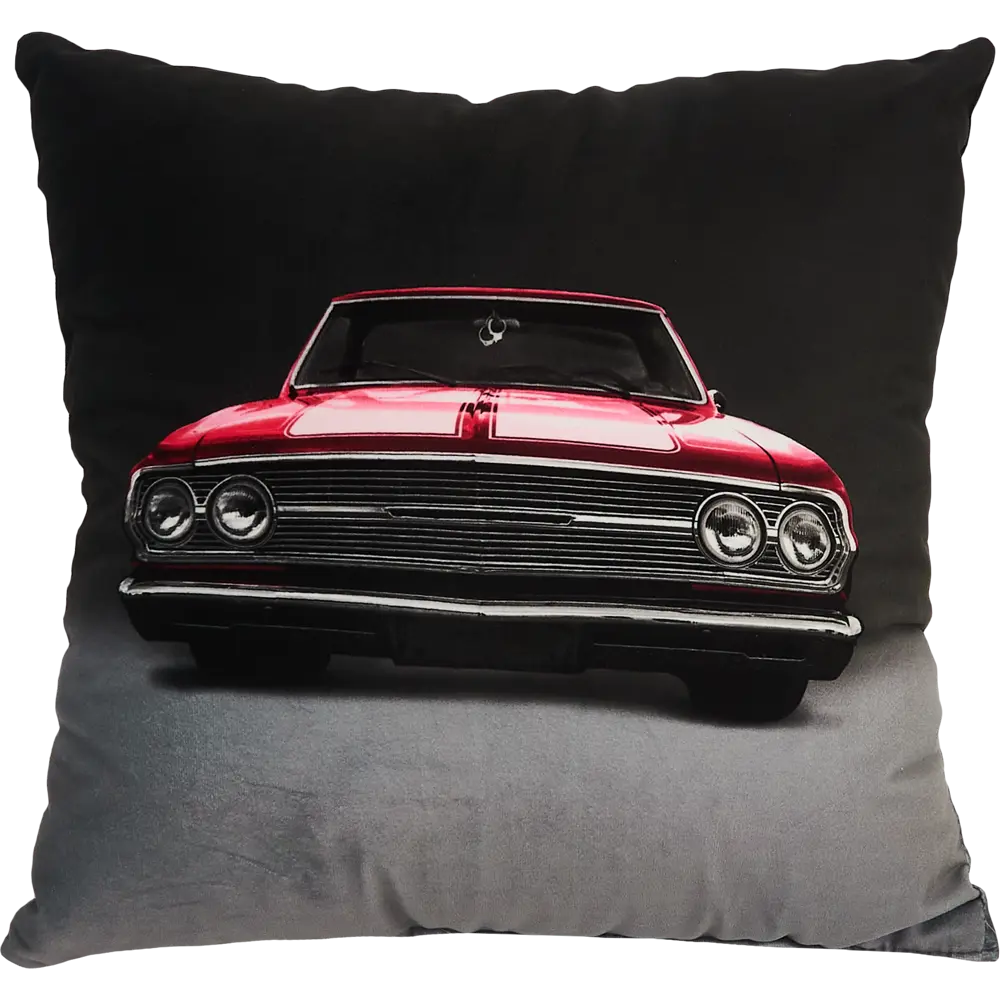 Декоративная подушка Seasons Машина 40x40 см цвет черно-розовый STLM-2113505