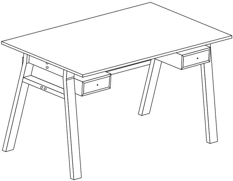 IFT Кожаный стол sun-id-1381850 - Вид №3