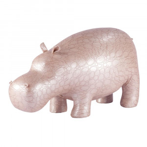 74128 Банкетка Пуф Бегемот средний Жемчуг BOGACHO