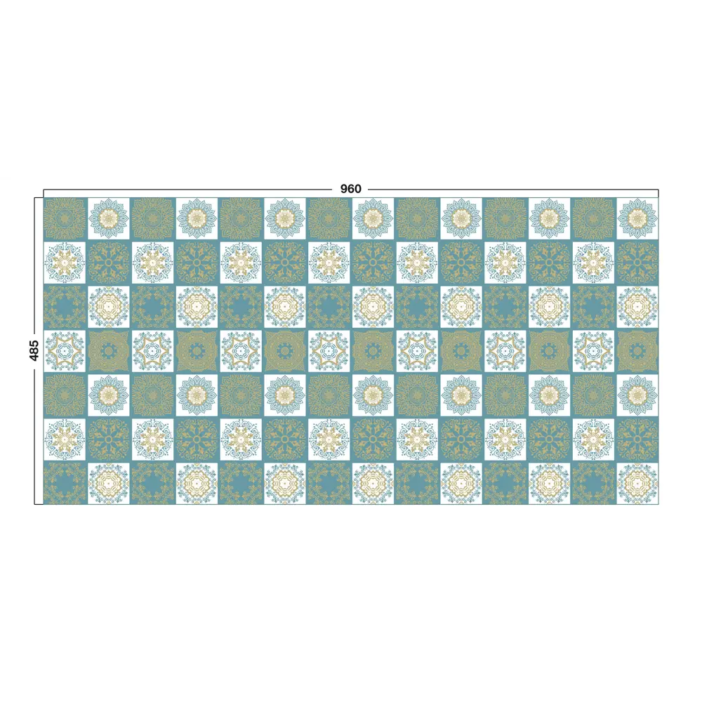 Панель ПВХ Барро восток 960х485 мм, 0.47 м2 Santreyd STLM-2132587 - Вид №1