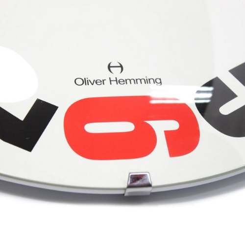 Настенные часы Vitri, Ø37 см, белые, W370DG20WR Oliver Hemming  - Вид №4