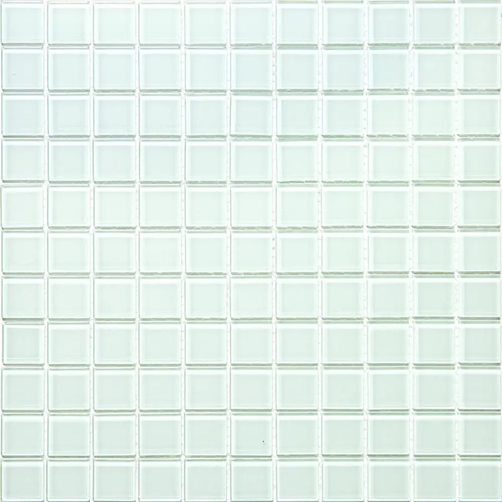 Мозаика стеклянная Natural A-055 30x30 см цвет белый Santreyd STLM-2092390