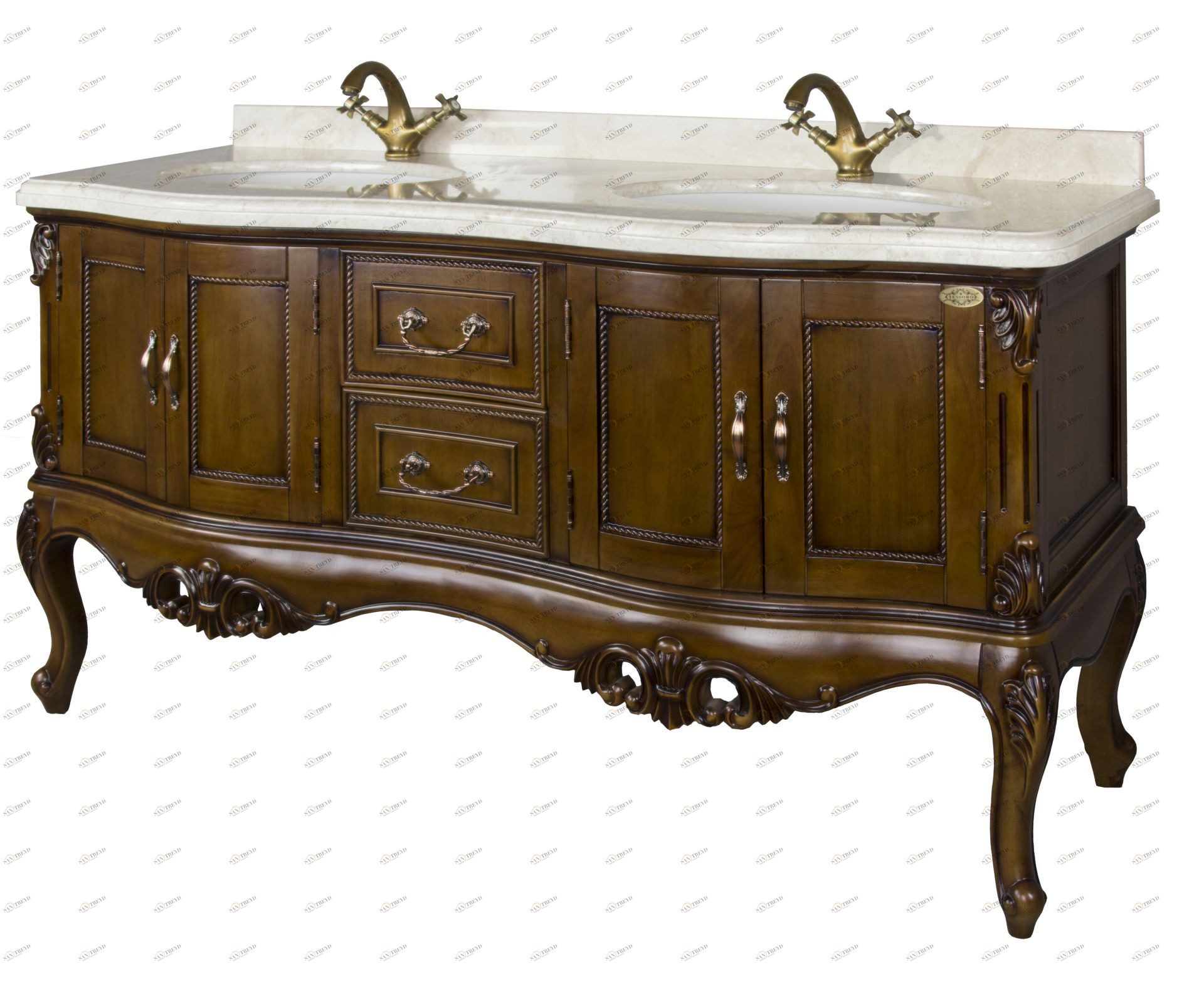 Тумба UFFIZI 160 арт. BDF-10 Орех Tessoro BDF10C160N