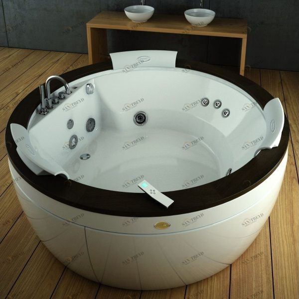 Ванна напольная с гидромассажем "BASE" Nova 9H43-567A Jacuzzi 9H43567A