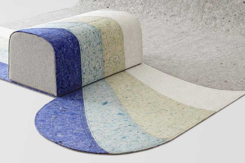 GAN Прямоугольный пуф с обивкой Nuances sun-id-1363639 - Вид №11