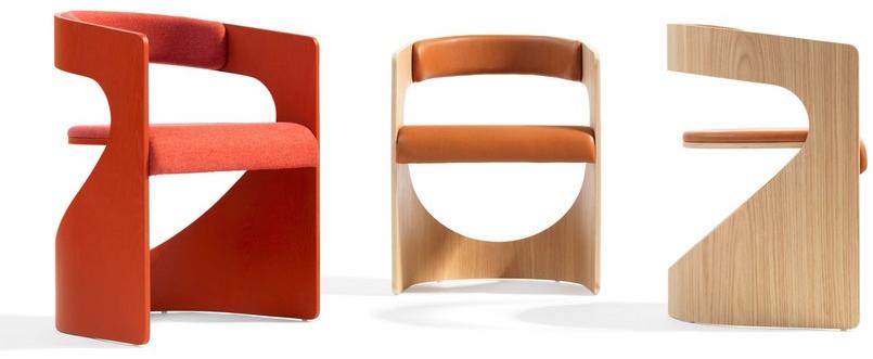 Blå Station Стул с подлокотниками Lucky Bla Station sun-id-1434715 - Вид №11