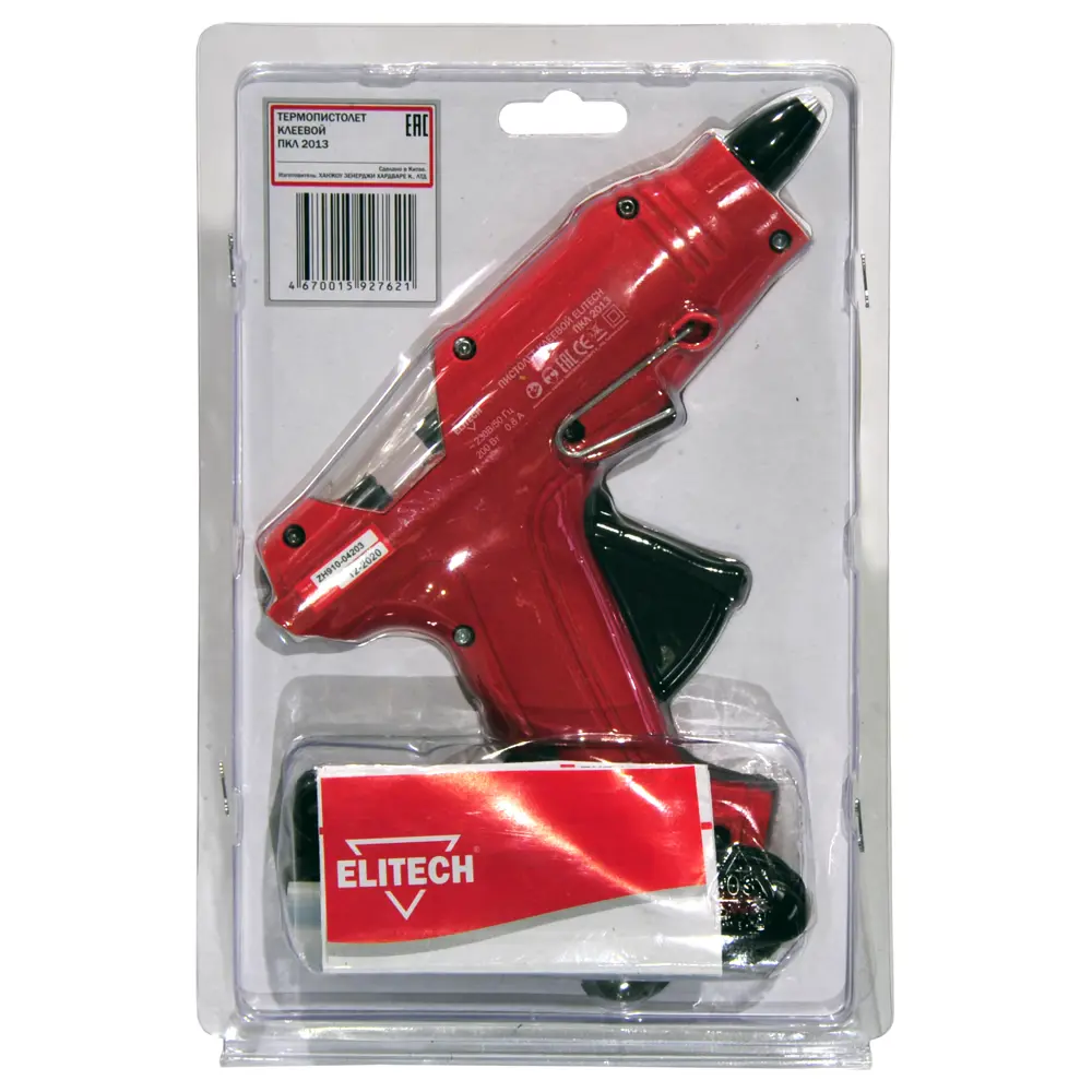 Пистолет клеевой Elitech ПКЛ 2013, 200 Вт, для стержней 11.2 мм STLM-2164610 - Вид №4