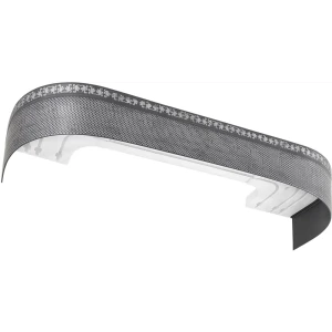 Карниз трехрядный составной Виват 200 пластик цвет графит антик