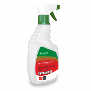SN-118/075 GreenLAB SAN - PROACTIVE WC, 0.75 л, для ежедневного ухода за унитазом