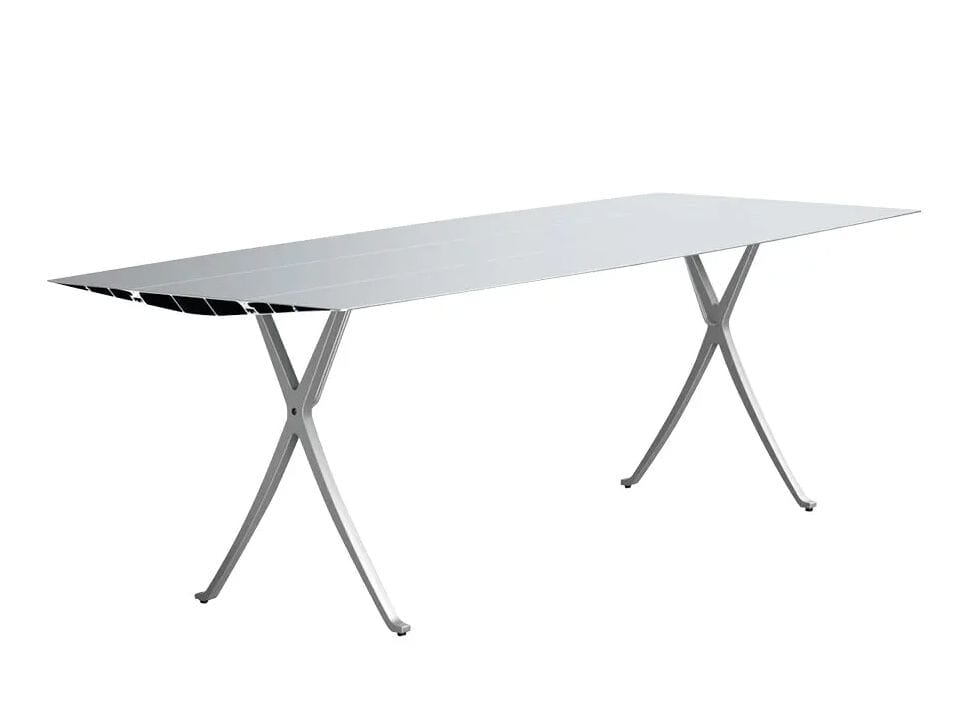 Прямоугольный алюминиевый стол BD Barcelona TABLE B 90 - ALUMINIUM ARCH-00106562