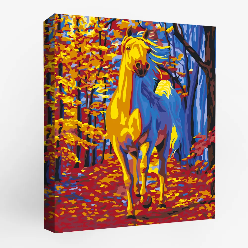 Картина по номерам Лошадь 30х40 см FBRUSH STLM-2062196 - Вид №1