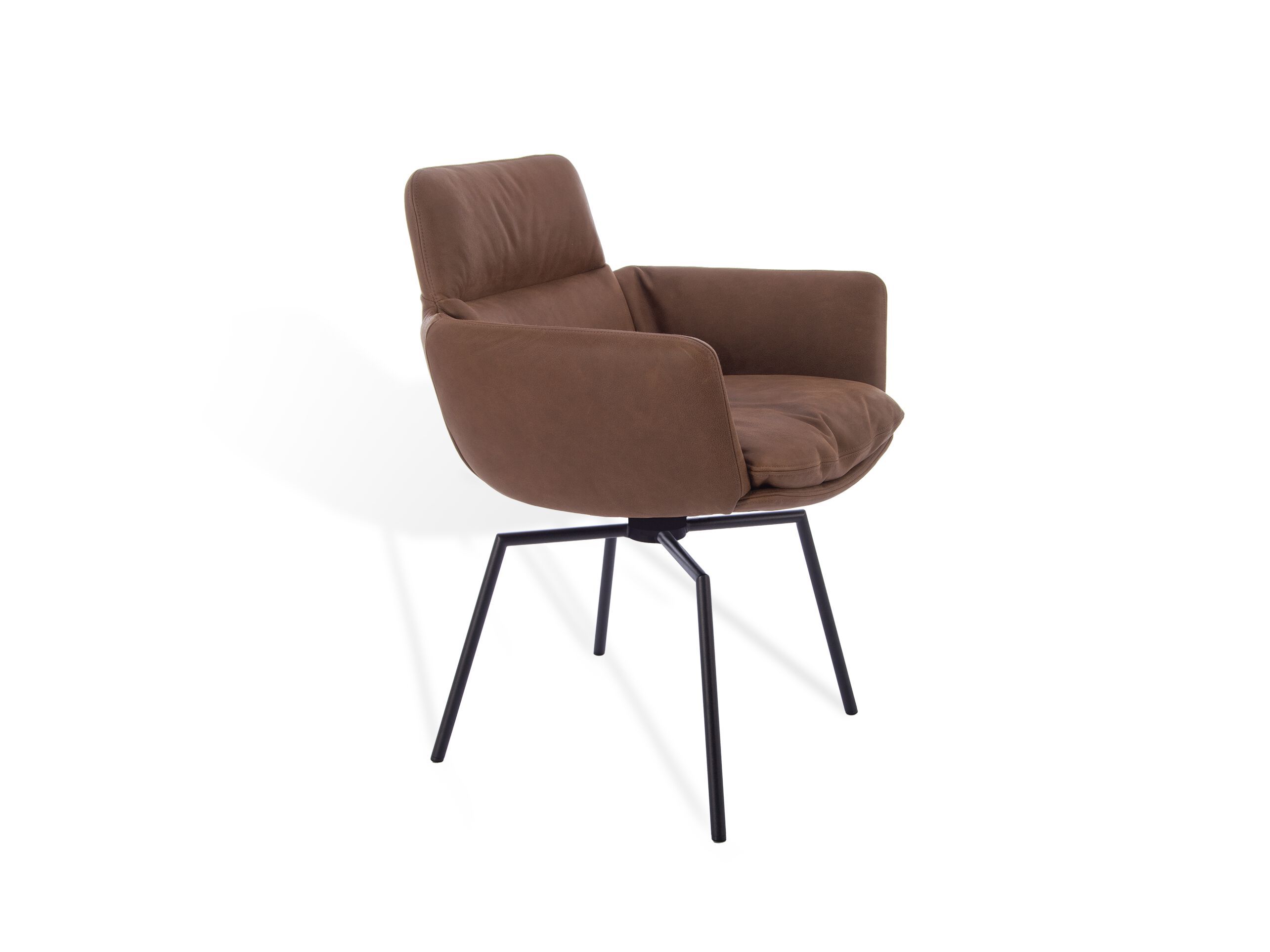 Мягкий стул с крестообразной рамой и подлокотниками KFF Faye ARCH-00134301 - Вид №3