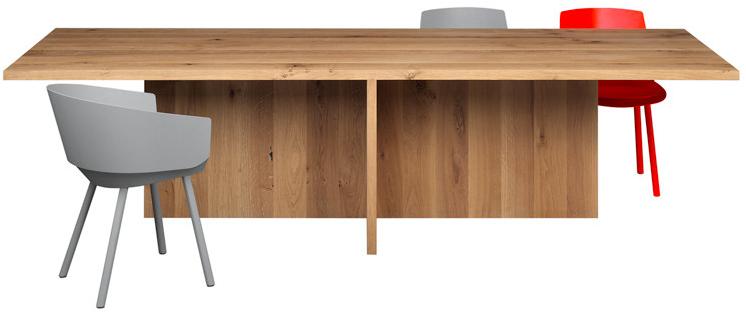 e15 Прямоугольный стол из дуба  Ta18  - Вид №1