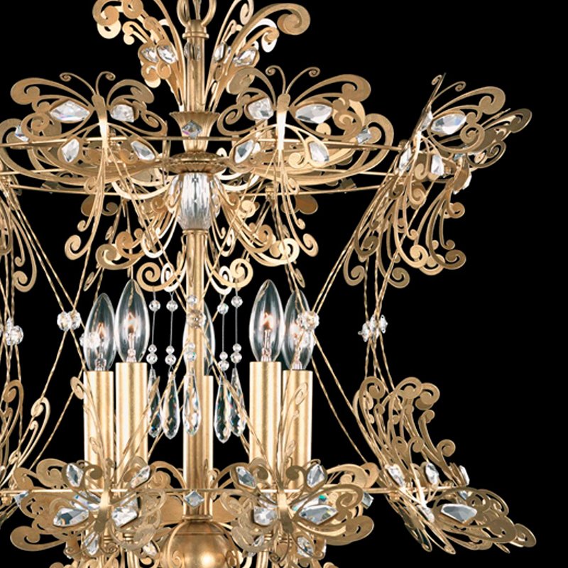 Люстра PL6545-23 S от Schonbek золото SCHONBEK ДИЗАЙНЕРСКИЕ 246667 Золотой  - Вид №2