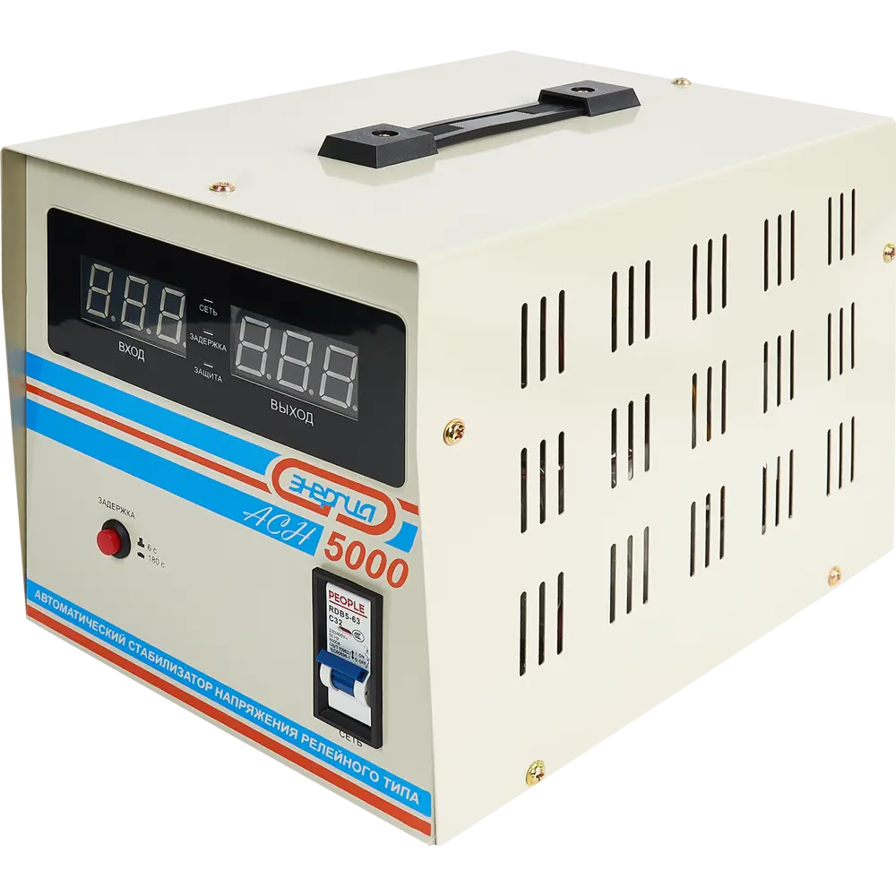 Стабилизатор напряжения Энергия АСН-5000 4 кВт Santreyd STLM-2149269