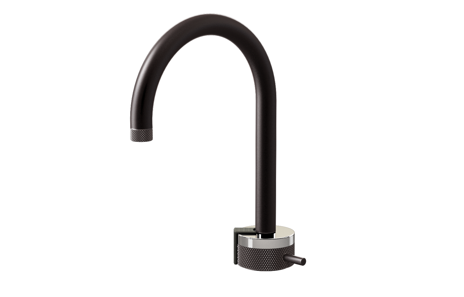 E-11502-R1PC-L2BOX-GM Однорычажный прогрессивный смеситель для раковины - излив 16см GRAFF MOD+