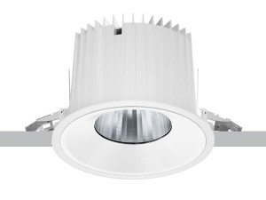 Круглый утопленный светильник для столешниц