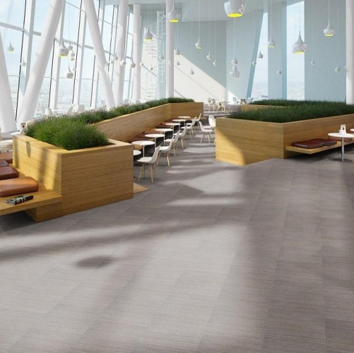 Виниловый ламинат Tarkett Lounge Fabric Дизайнерский с брашью (Текстурированная) 457,2х457,2 мм 1000901225 - Вид №7