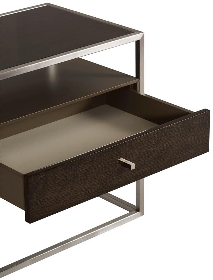 Stylish Club Прямоугольная тумбочка из фанерованной древесины с ящиками Bridge Scf.b16 - Вид №1