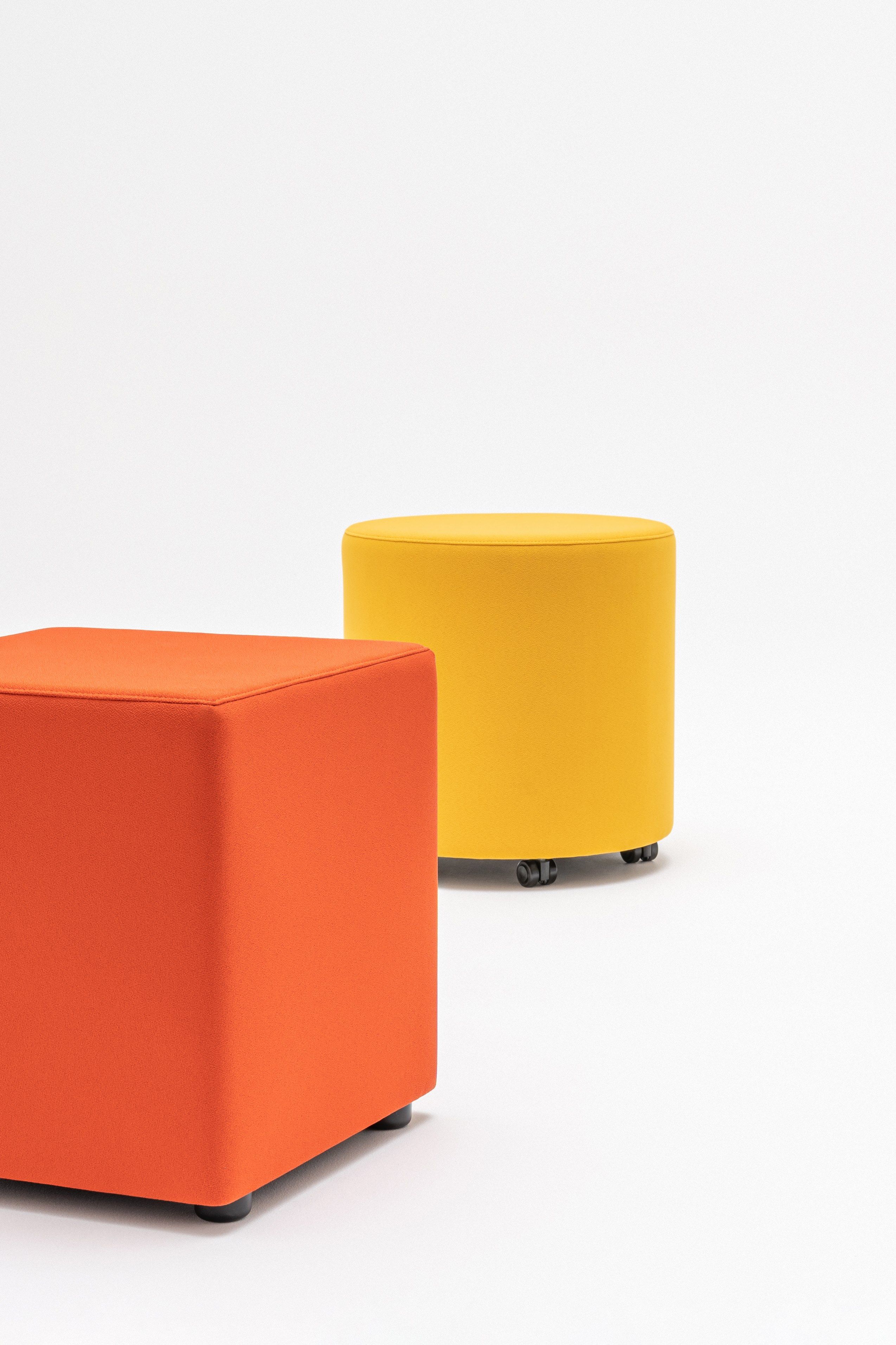 Круглый пуф из ткани MDD Mix ARCH-00032658 - Вид №14