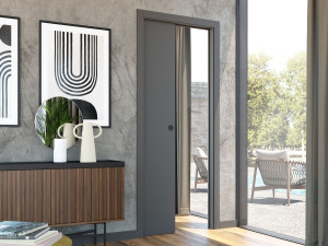 Подрамник для одностворчатой раздвижной двери