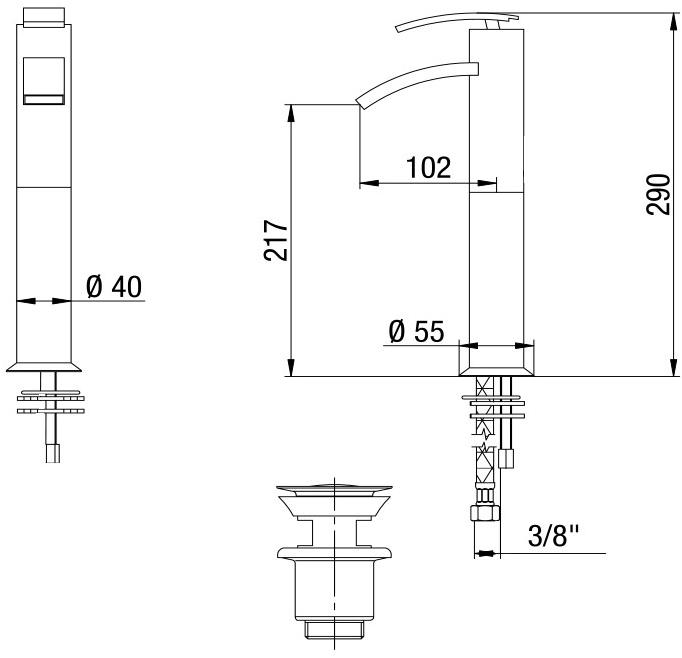Jacuzzi Ray 0IO00488JA01 - Вид №2