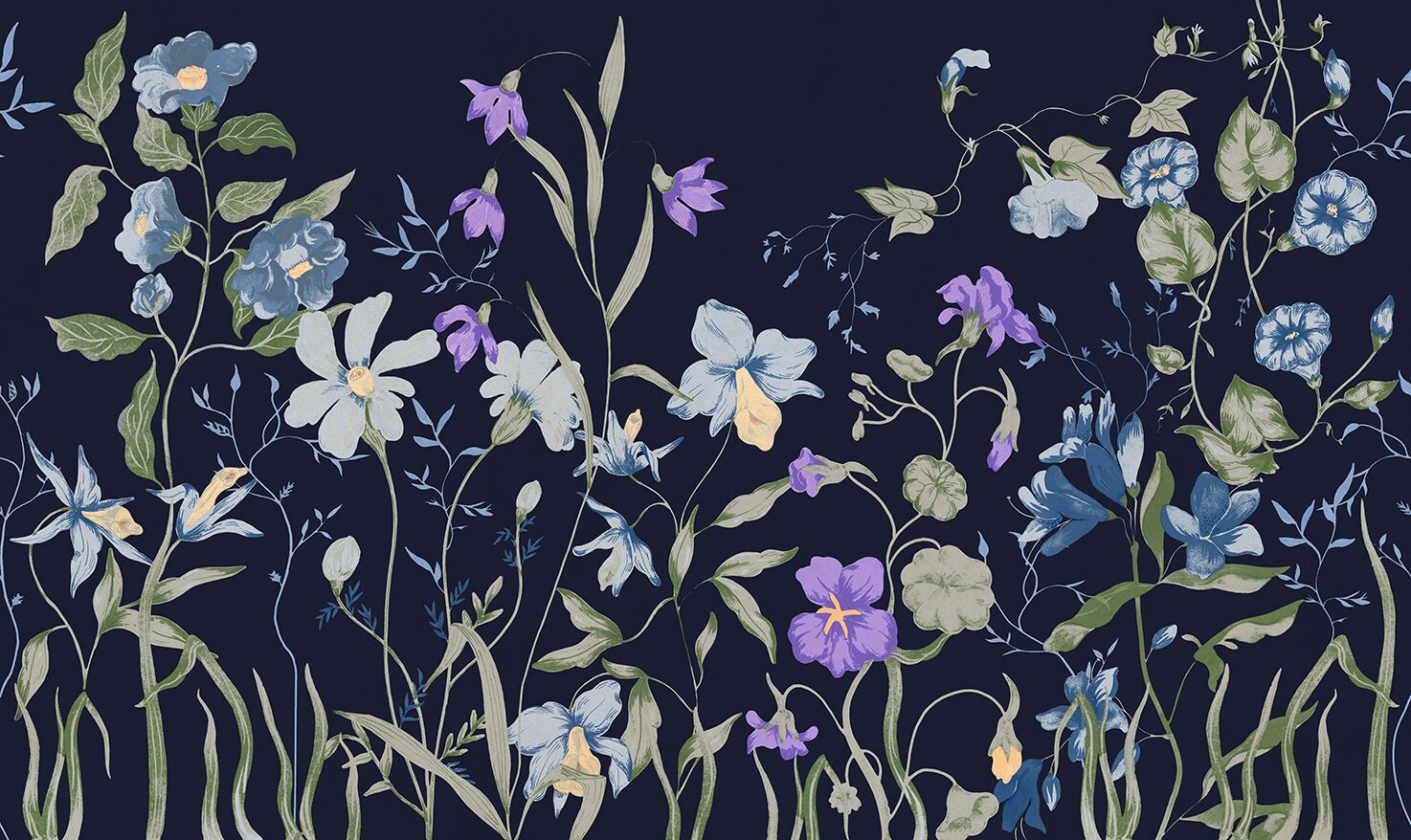 Обои с цветочными мотивами Jannelli&Volpi FLORA ARCH-00100653 - Вид №4