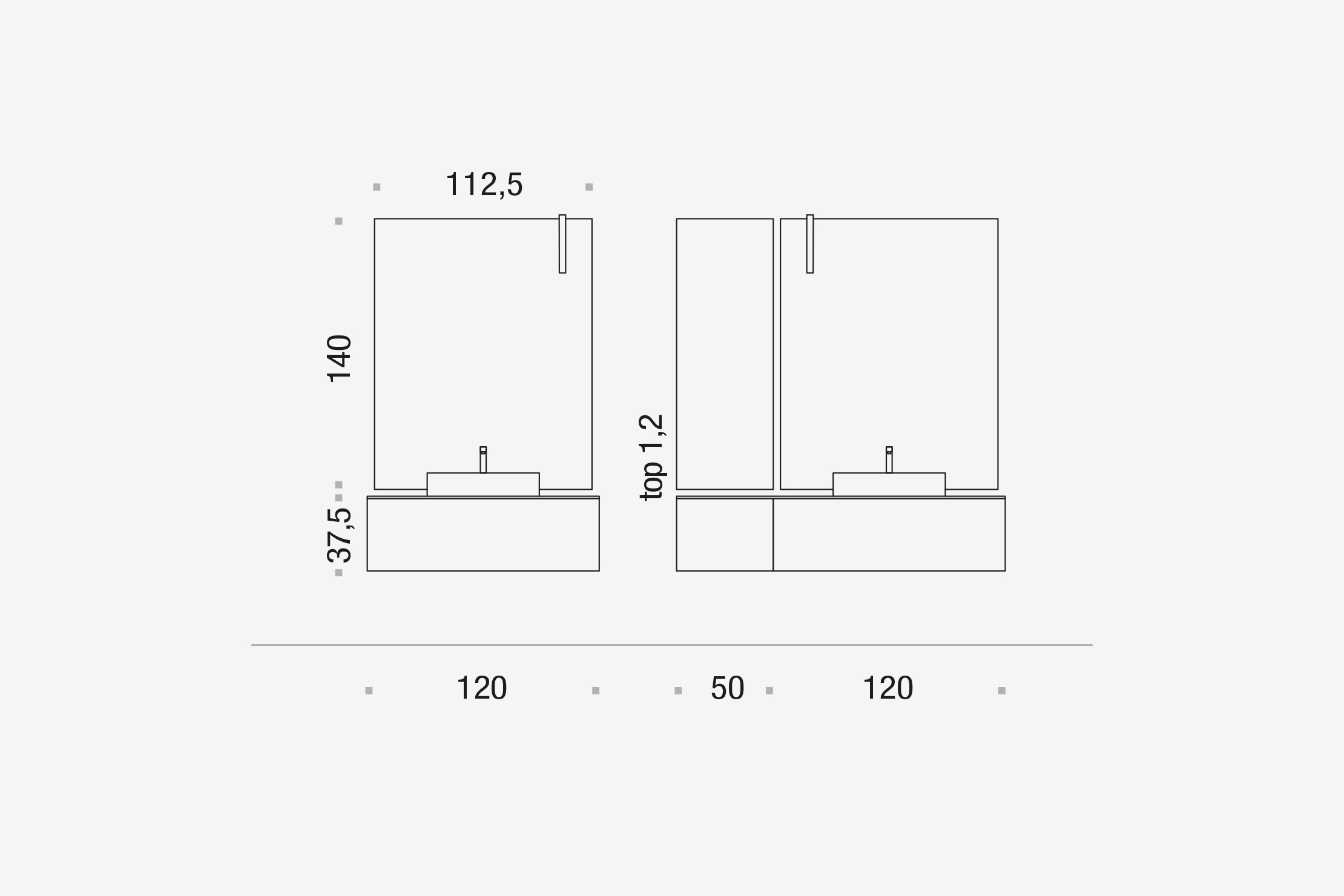 Комплект мебели 60 Arcom Pollock STARC138 - Вид №4