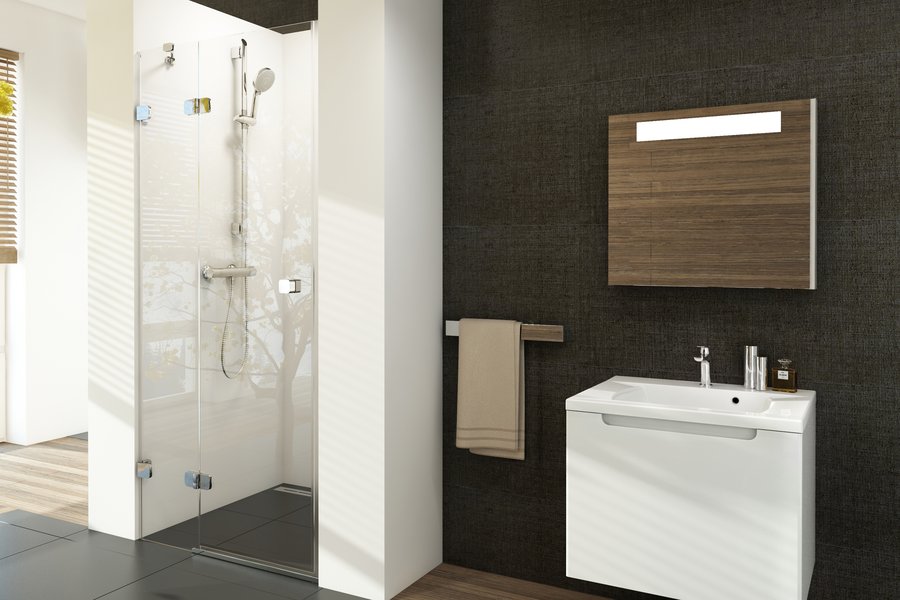 BSD2-80 B-R хром+Транспарент (800-815) Ravak 0UP4BA00Z1 - Вид №1