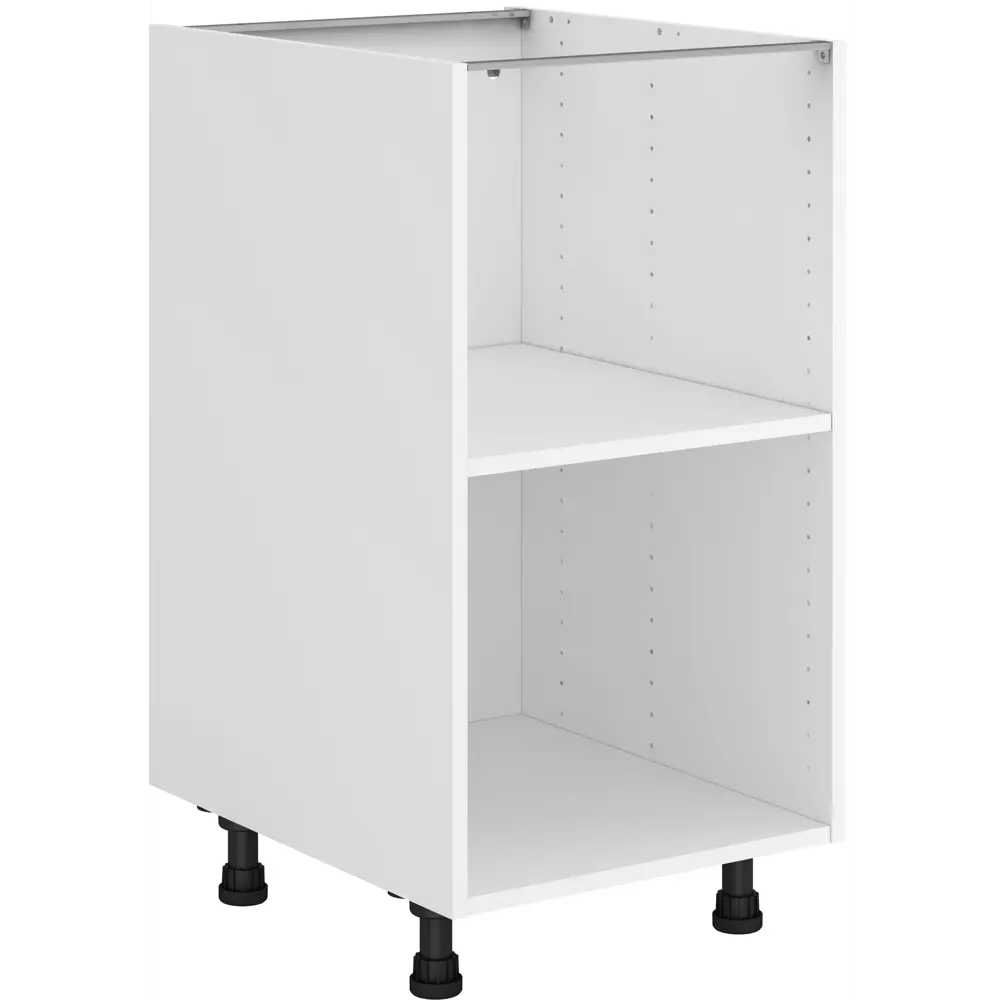 Konsensa - Напольный кухонный шкаф белый 45×77×56 см с полкой 89410783 STLM-1572010