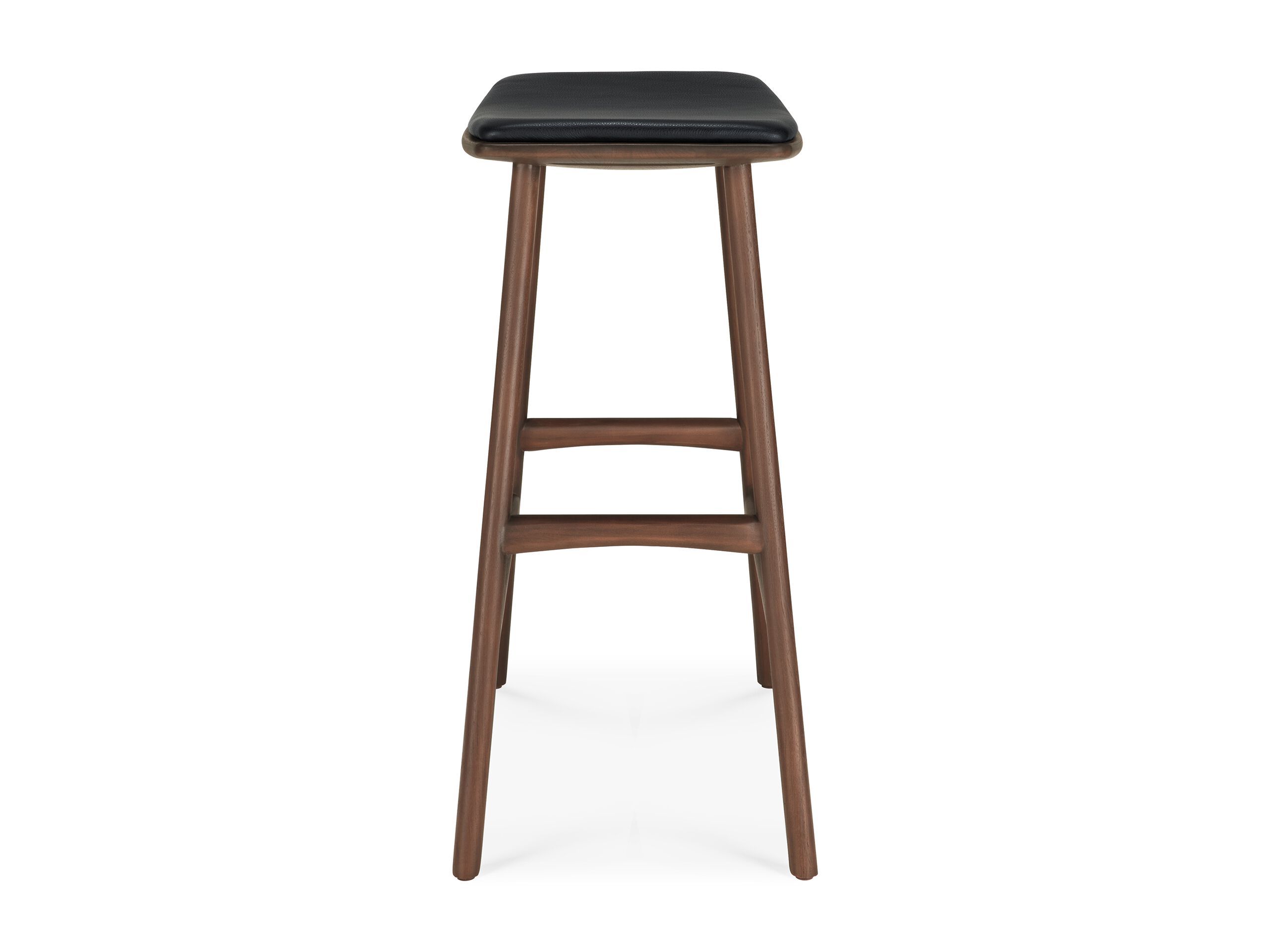 Кухонный стул из тикового дерева с мягким сиденьем Ethnicraft кость ARCH-00059680 - Вид №2