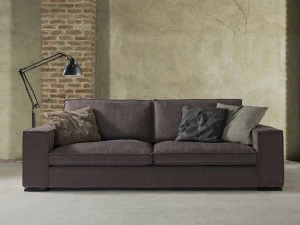 Flexstyle 3-х местный тканевый диван Butterfly