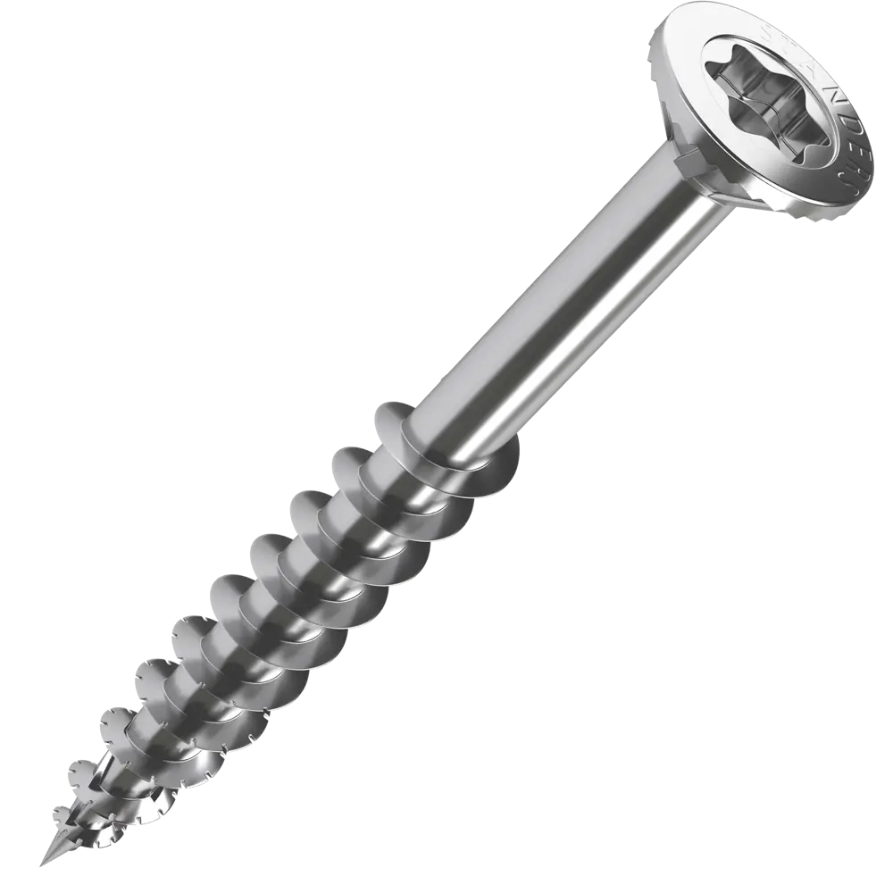 Саморезы для деревянного домостроения STANDERS T-TAP оцинкованные 6x80, 4 штук STLM-2022301