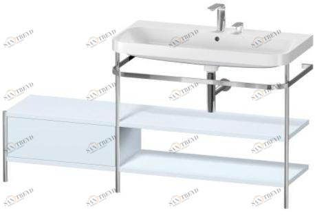 Hp4848 e/n/o/t Напольная раковина стоящая овальная Duravit Happy D.2 Plus