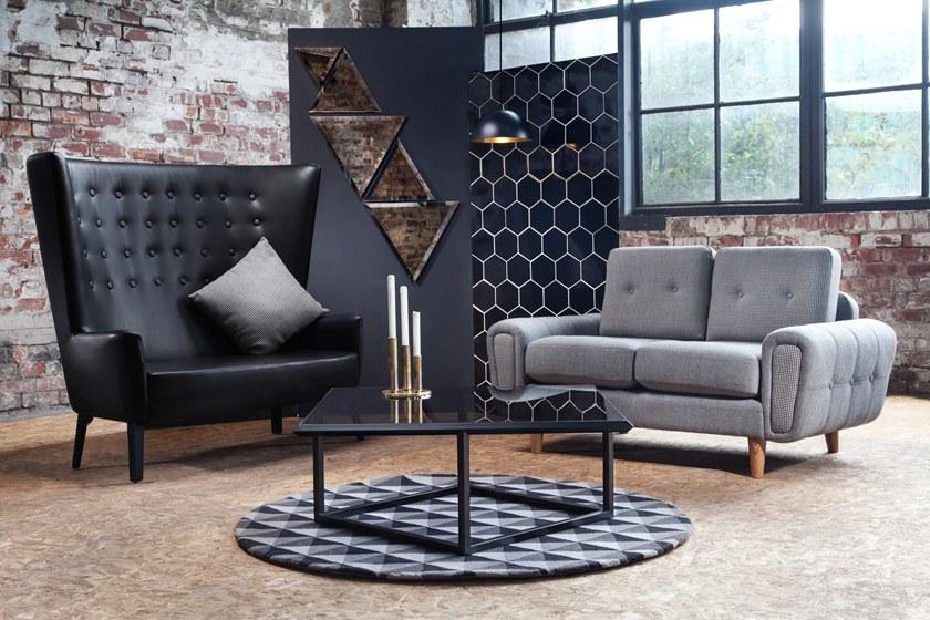 Deadgood Оптический круглый шерстяной ковер ручной работы  Kr1c-14  - Вид №7