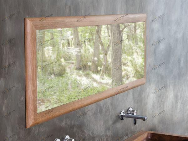 KARPENTER Зеркало настенное прямоугольное в раме Nina sun-id-1406395