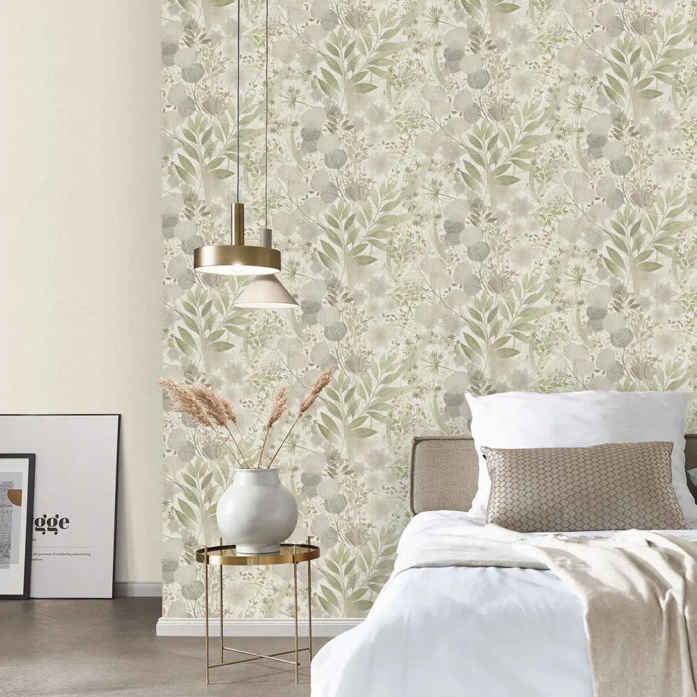 Флизелиновые обои Erismann SG бежевые 1.06 м 89440386 STLM-1585113 - Вид №4