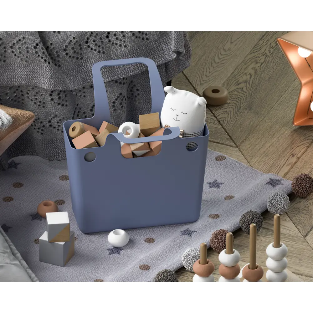 Сумка для мелочей Daikiri 6.6x15 см пластик цвет ниагара Santreyd STLM-2132704 - Вид №3