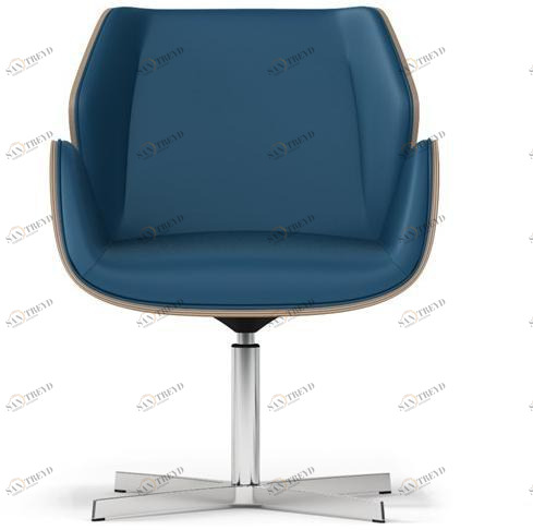 Arte & D Кресло исполнительное вращающееся с 4 спицами Haiku wood Wc8061b 