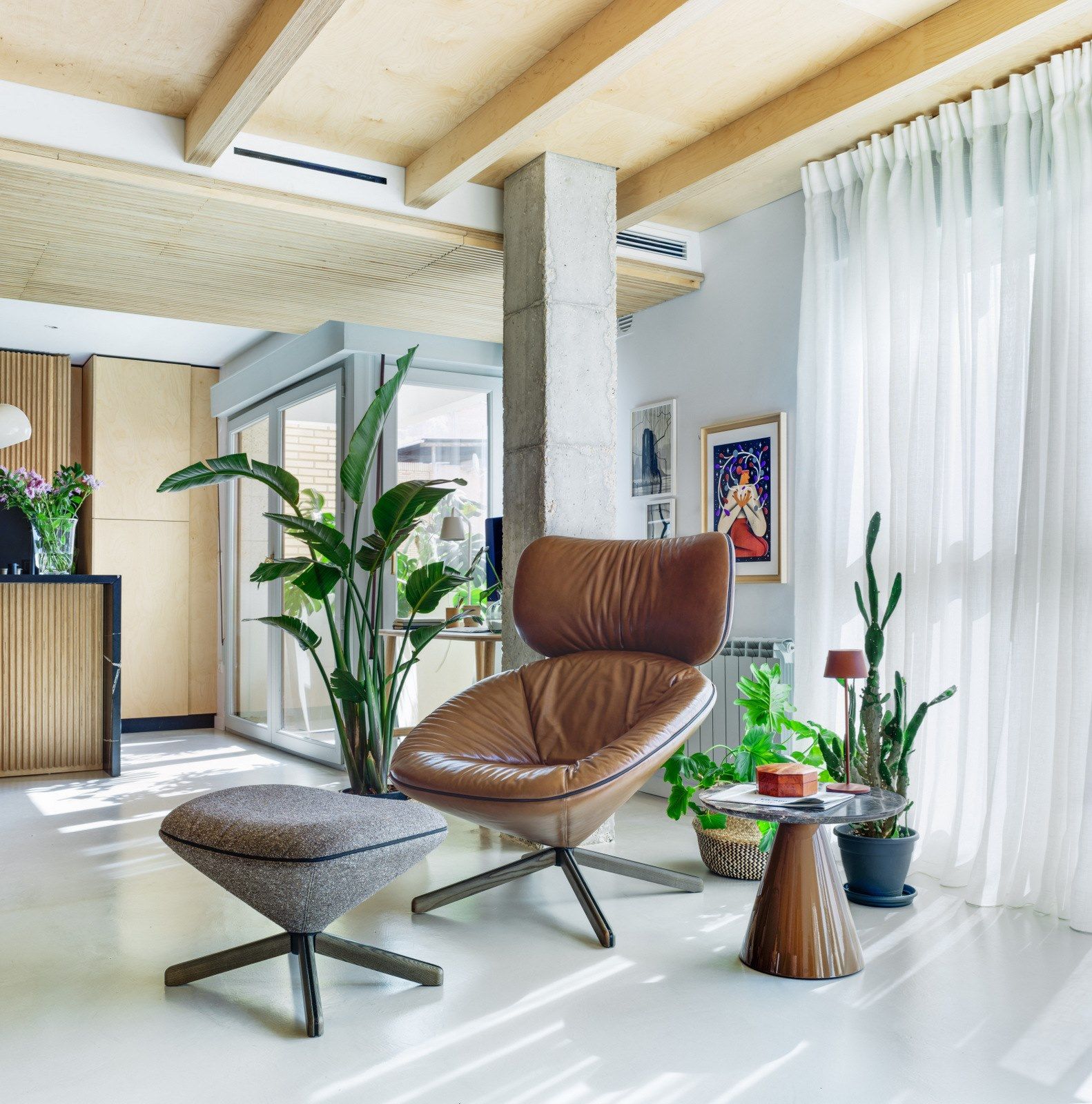 Тканевая спицевая подставка для ног SANCAL ARCH-00125232 - Вид №15