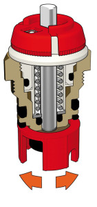 Термостатический клапан с предварительной настройкой