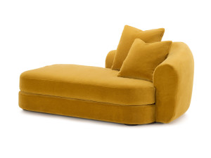 Бархатная спальная кровать