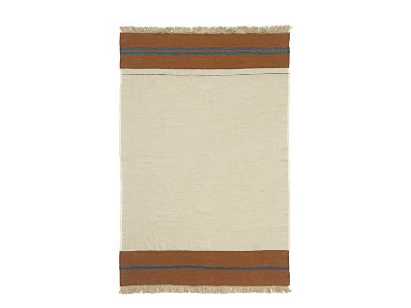 Шерстяное и льняное одеяло Libeco Home The Highland Stripe ARCH-00067907