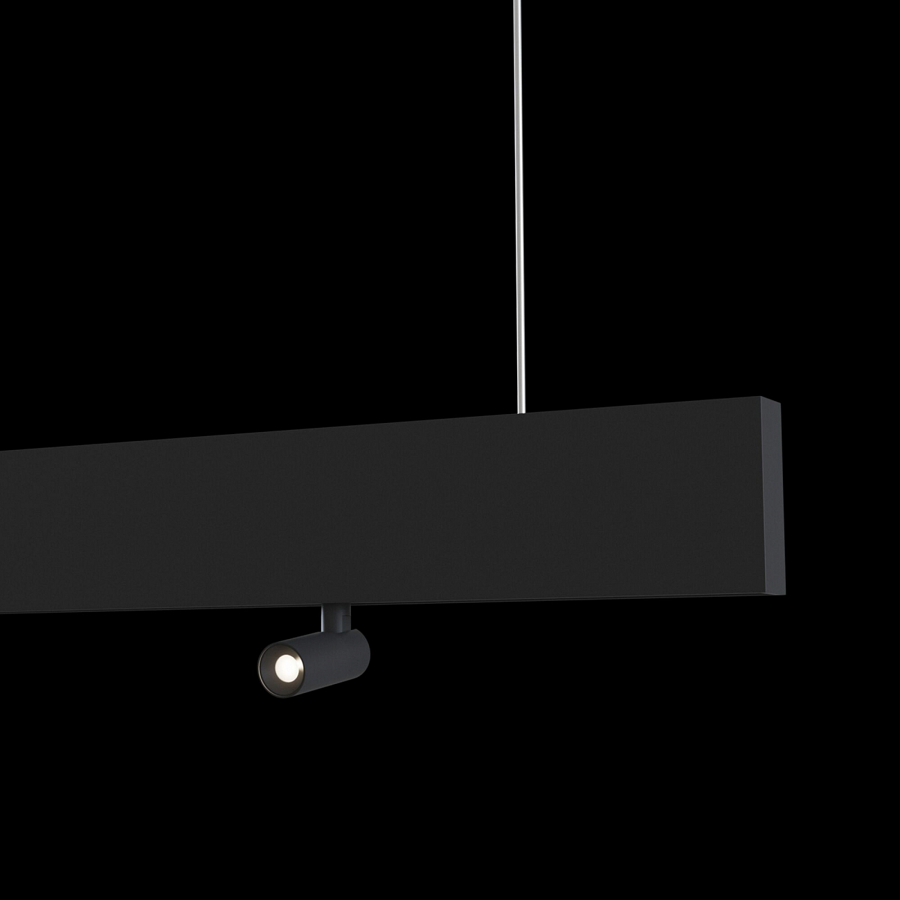 Светильник подвесной светодиодный на 3 лампы черный Puntero P068PL-L27B4K TECHNICAL PENDANT 00-3957070 Черный  - Вид №3
