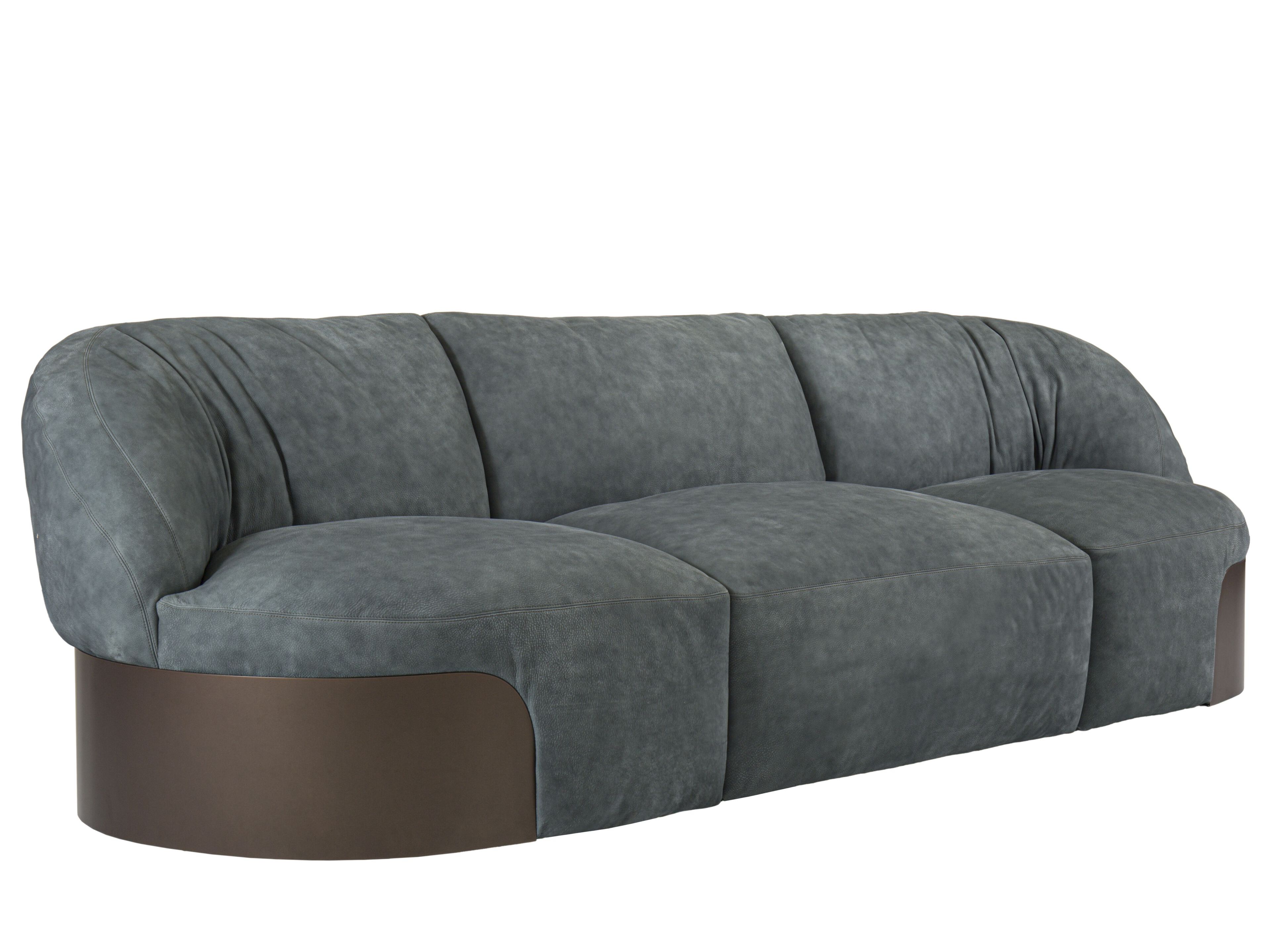 3-местный кожаный модульный диван Borzalino BELT ARCH-00046183 - Вид №1